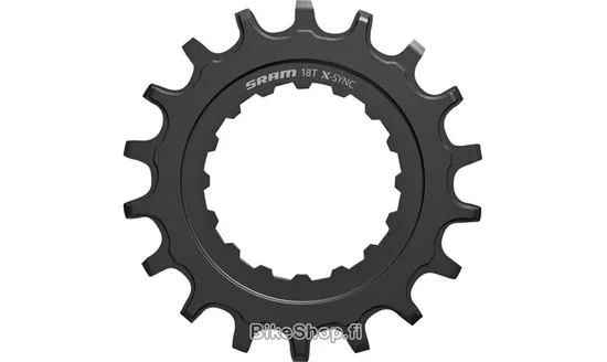 SRAM 18T Bosch eturatas
