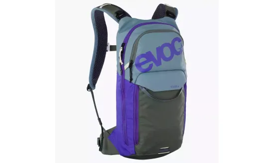 Evoc Stage 6 + 2l juomarakko - Steel-violet