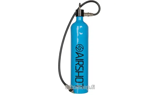 Airshot tubeless painesäiliö