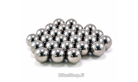 1/4" laakerikuulat 25 kpl