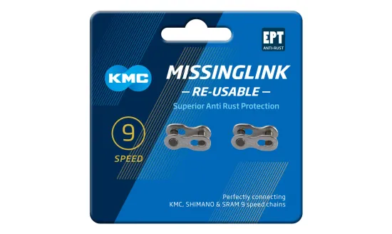 KMC Missing Link 9R EPT 6,6mm tuplapakkaus