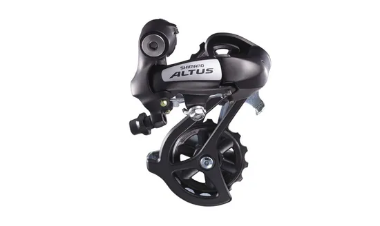 Takavaihtaja Shimano Altus musta 7/8-v