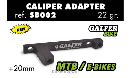 Galfer levyjarruadapteri postmount +20mm
