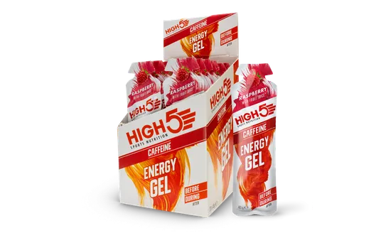 HIGH5 ENERGIAGEELI KOFEIINI RASPBERRY 40g