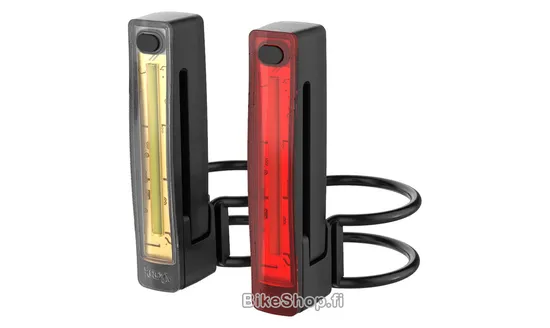 Knog Plus Twinpack musta