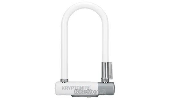 Kryptonite U-lukko Kryptolok 2 Mini7 valkoine