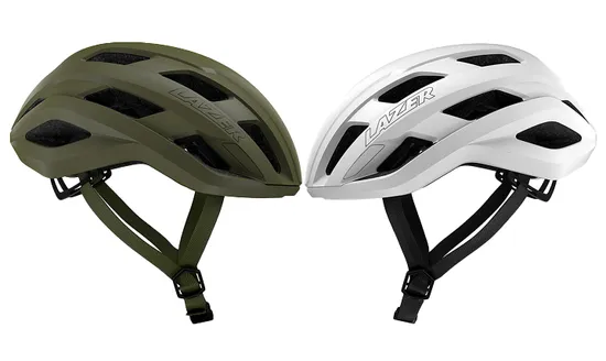 Lazer Strada - matte white & pine green