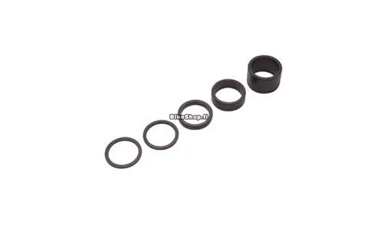 Väliholkit PRO 1-1/8" musta