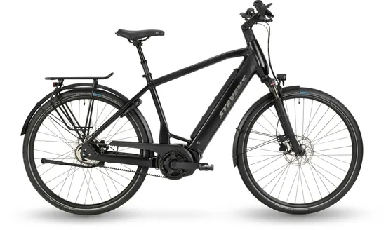 Stevens E-Courier Luxe Gent 55 Black