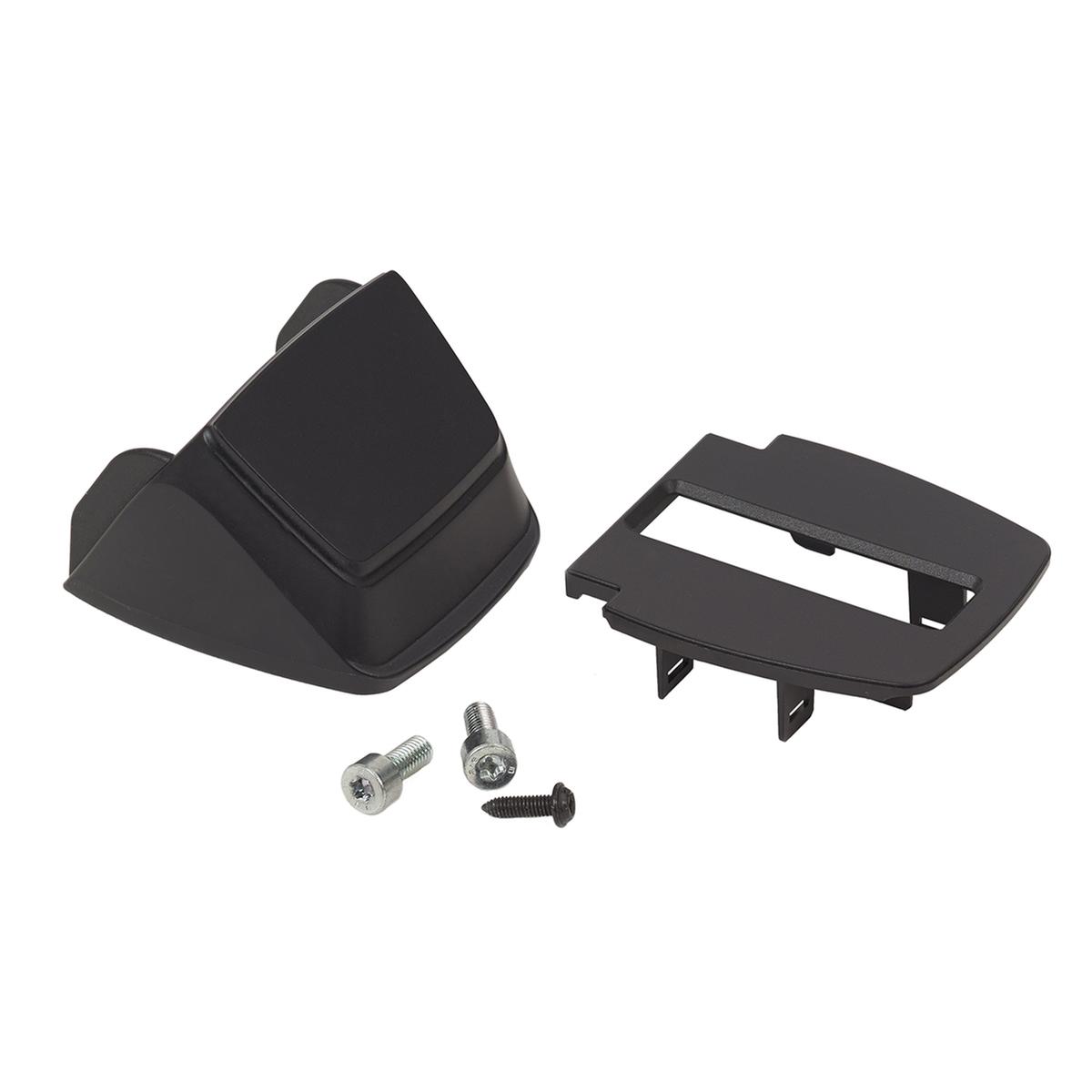 Plastic trim kit for frame battery lock