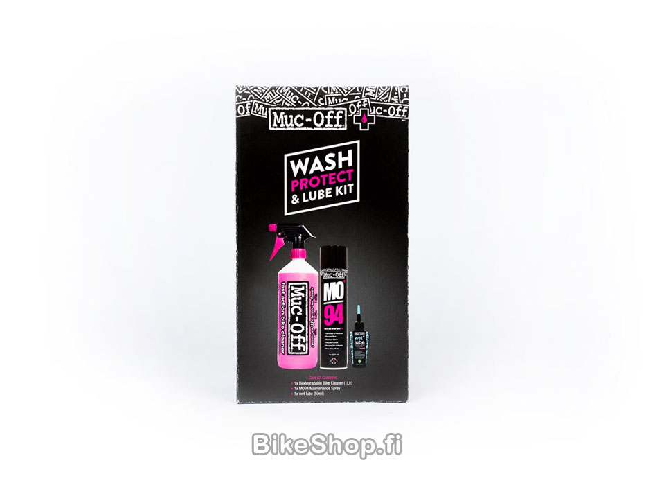 Muc-Off Wash, Protect & Lube Kit