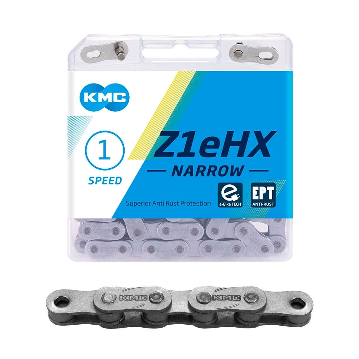 KMC Z1eHX Narrow EPT, 3/32", E-Bike, 128L