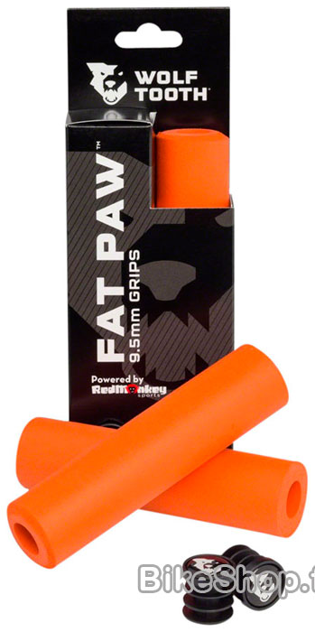 Wolf Tooth Components Fat Paw gripit, oranssi