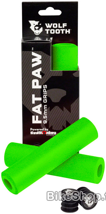 Wolf Tooth Components Fat Paw gripit, vihreä