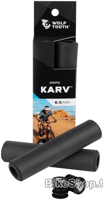 Wolf Tooth Components Karv gripit, musta